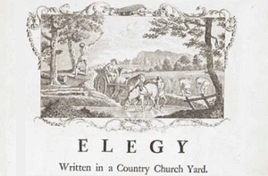 Thomas Gray, “Elegy Written in a Country Churchyard”
