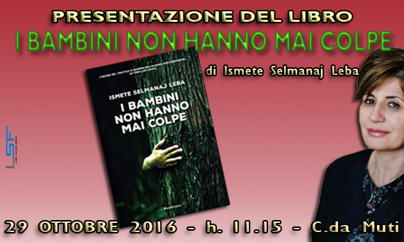 Settimana della lettura, presentazione del libro "I bambini non hanno mai colpe"