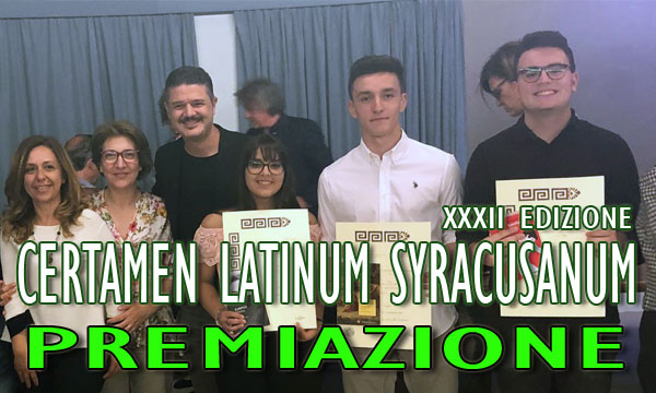 Premiazione XXXII Edizione Certamen Latinum Syracusanum