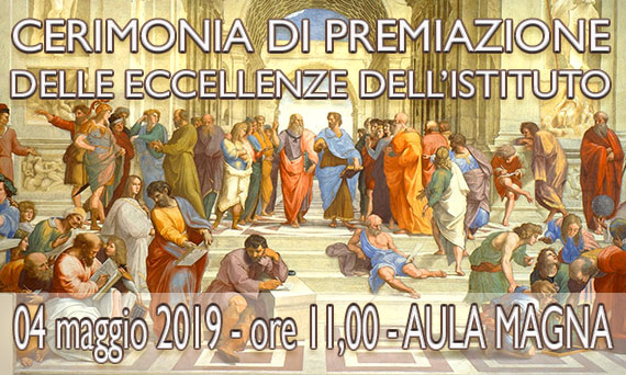 Cerimonia di Premiazione delle Eccellenze dell'Istituto 2019