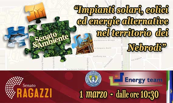 "Senato&Ambiente": Randazzo Energy Team