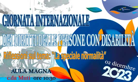 Celebrazione Giornata Internazionale della disabilità